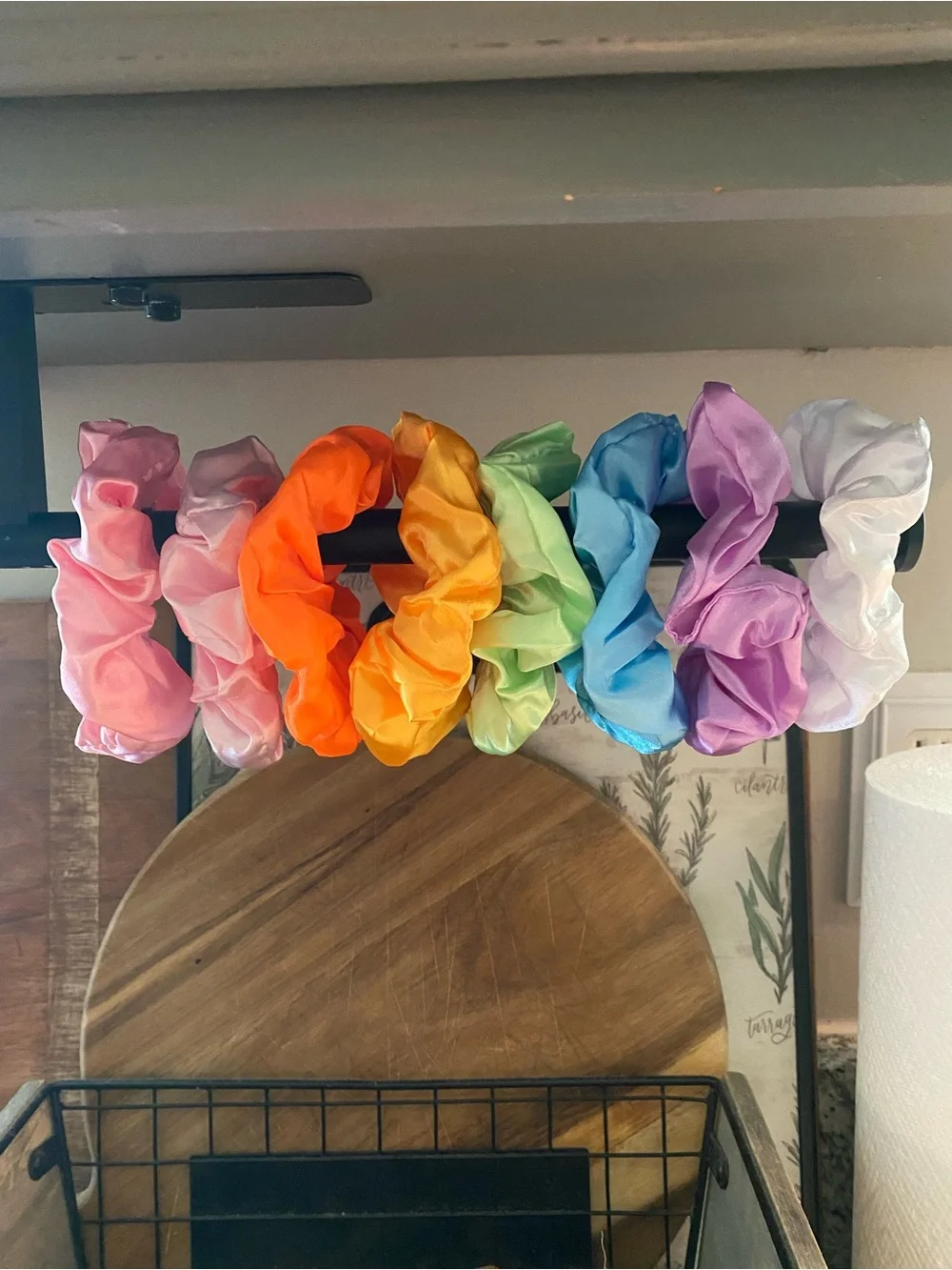 Bundle of 8 LED Party Scrunchie - Multicolor